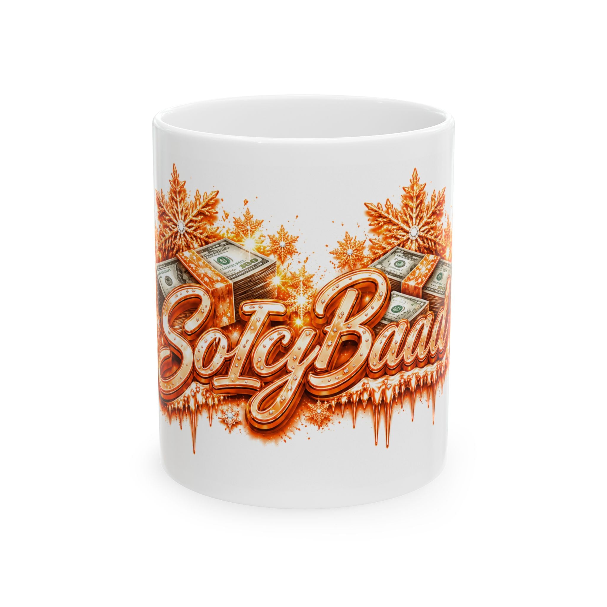 SoIcyBadd Money Drip Coffee Mug (11oz, 15oz)