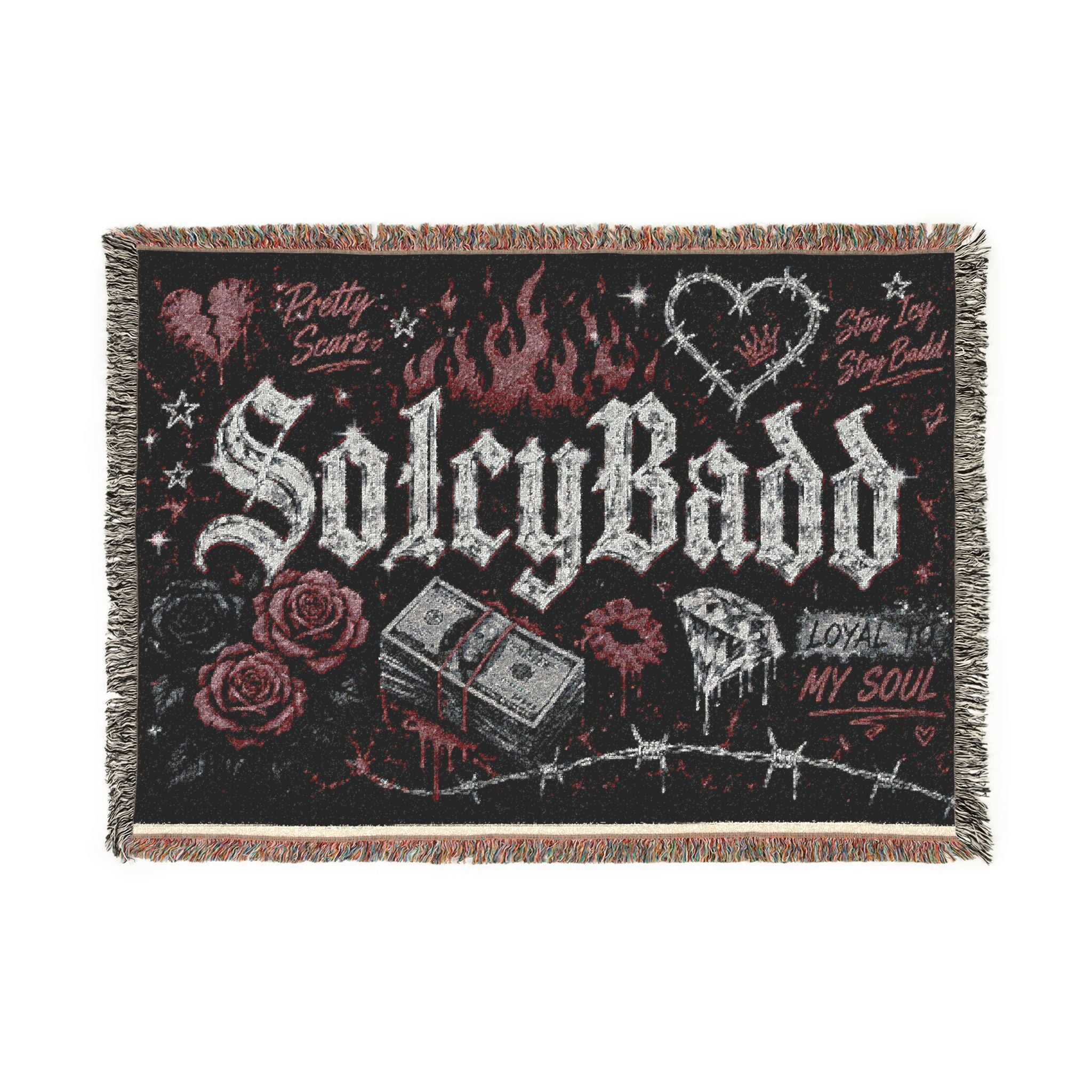 SoIcyBadd “Love My Soul” Woven Blanket