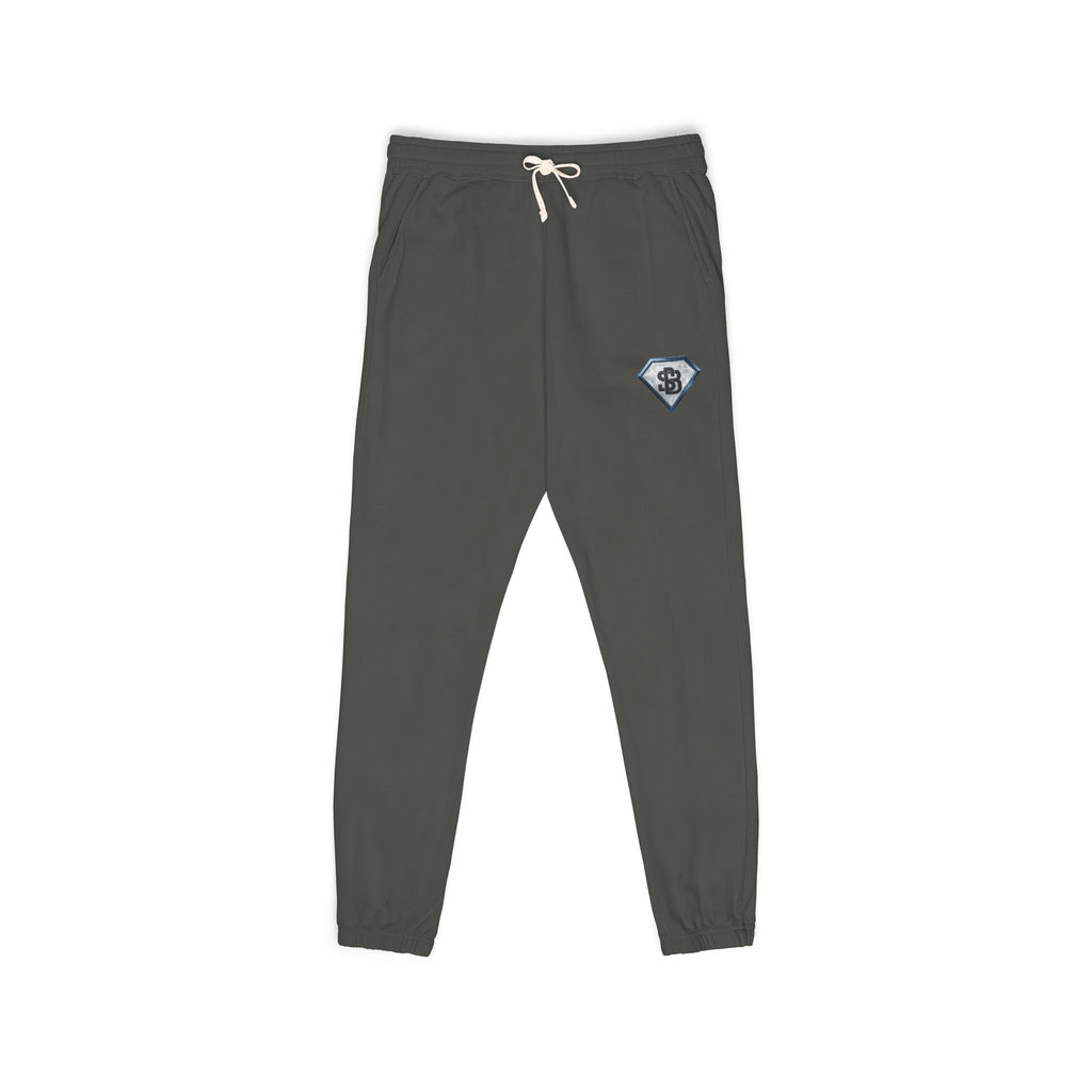 SoIcyBadd Diamond Logo Garment-Dyed Fleece Sweatpants