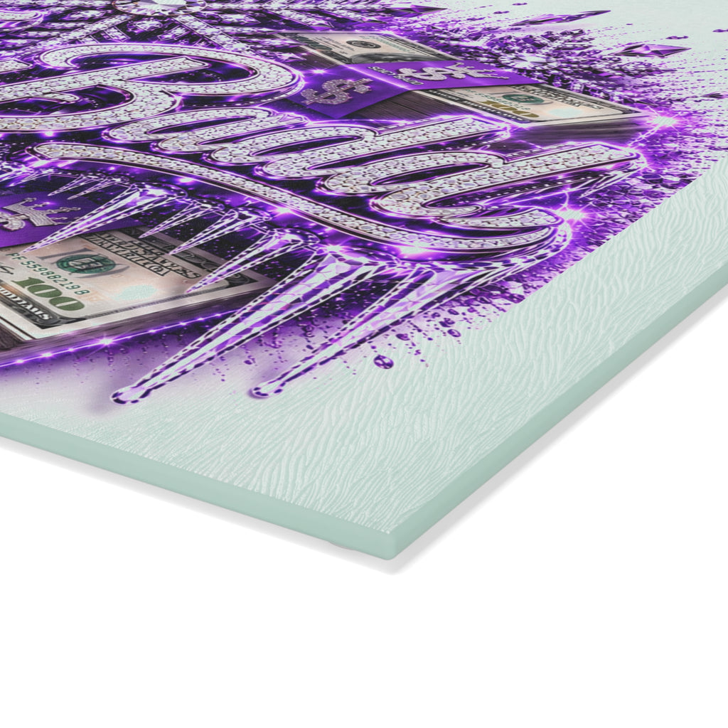 SoIcyBadd Icy Luxe Glass Cutting Board