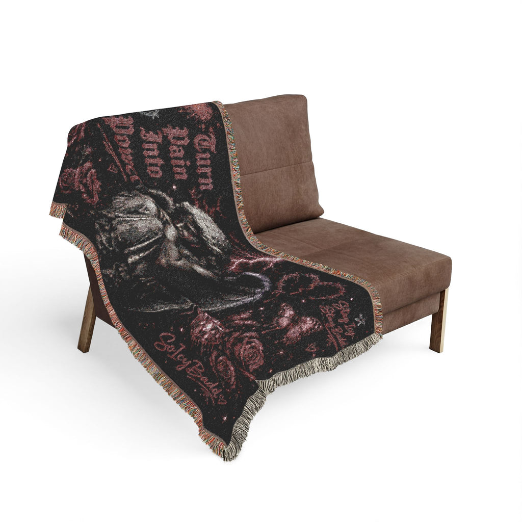 SoIcyBadd “Don’t Fall Into Forever” Woven Blanket