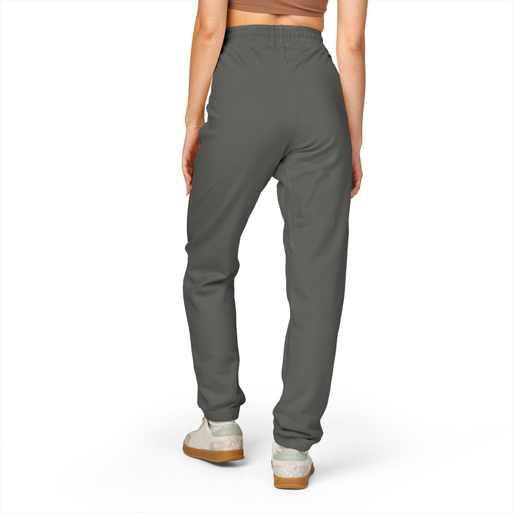 SoIcyBadd Diamond Logo Garment-Dyed Fleece Sweatpants