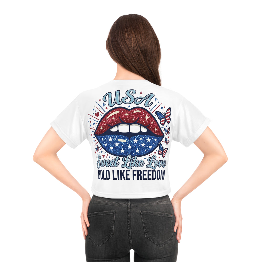 Crop Tee (AOP)