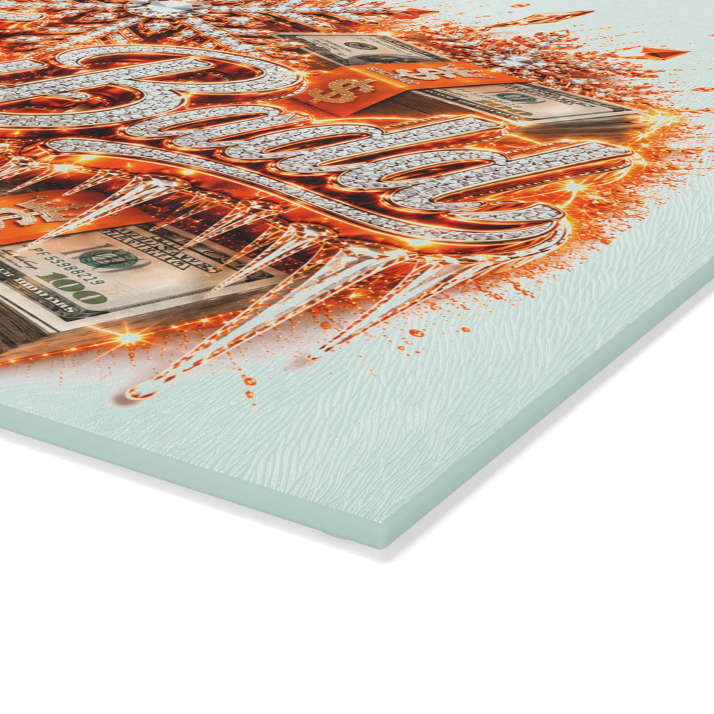 SoIcyBadd Icy Luxe Glass Cutting Board