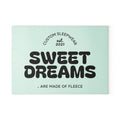 Sweet Dreams Glass Cutting Board