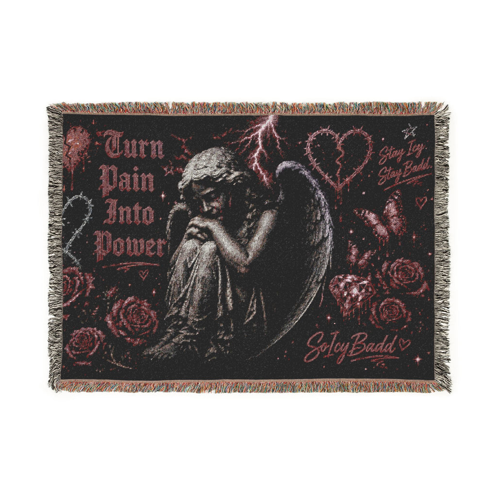 SoIcyBadd “Don’t Fall Into Forever” Woven Blanket
