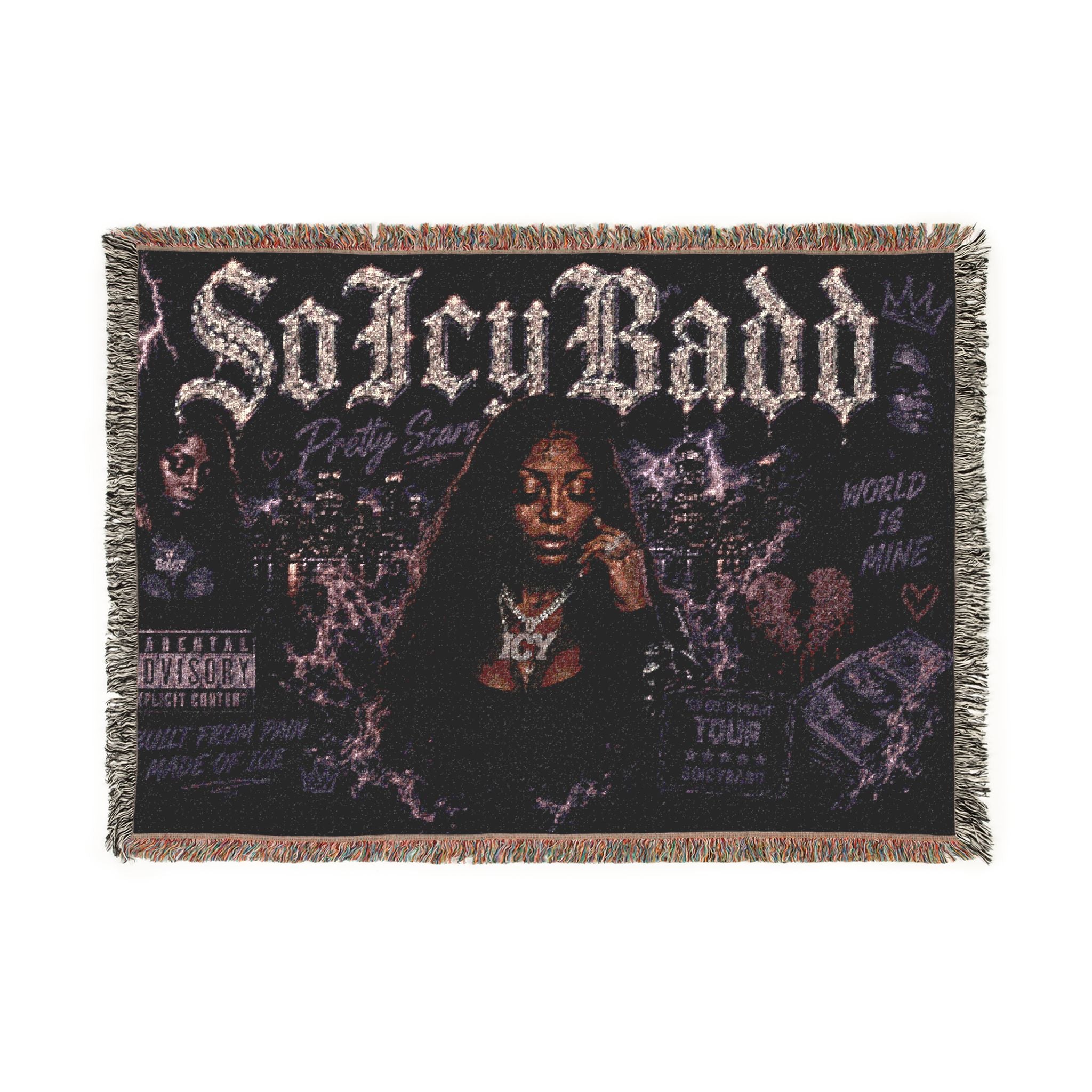 SoIcyBadd Heartbreak Collection Blanket